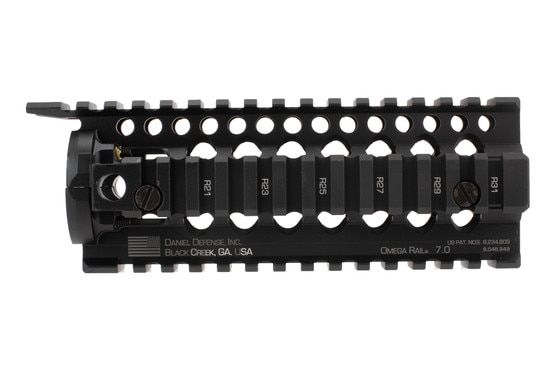 Daniel Defense Omega AR15 handguard 7 attaches to a standard delta ring
